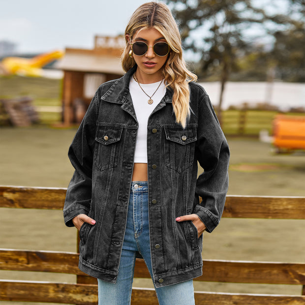 Versatile Classic Retro Classic Loose Denim Jacket