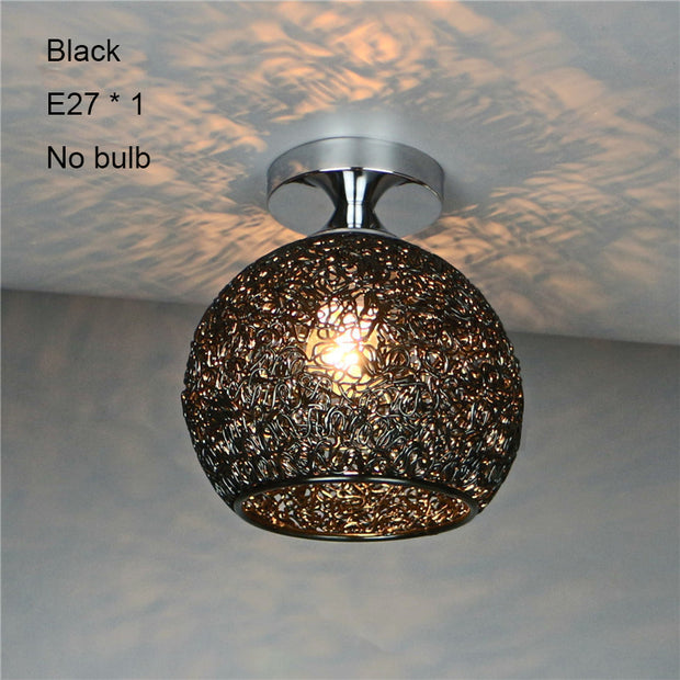 Modern and simple color LED ceiling light