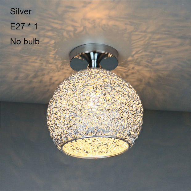 Modern and simple color LED ceiling light
