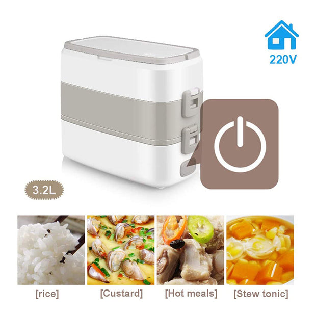 Lunch Box With Electric Heating And Heat Preservation