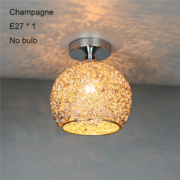 Modern and simple color LED ceiling light