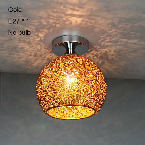 Modern and simple color LED ceiling light