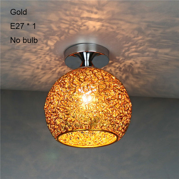 Modern and simple color LED ceiling light