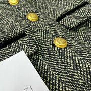 Tweed Classic Style Coat Classic Style