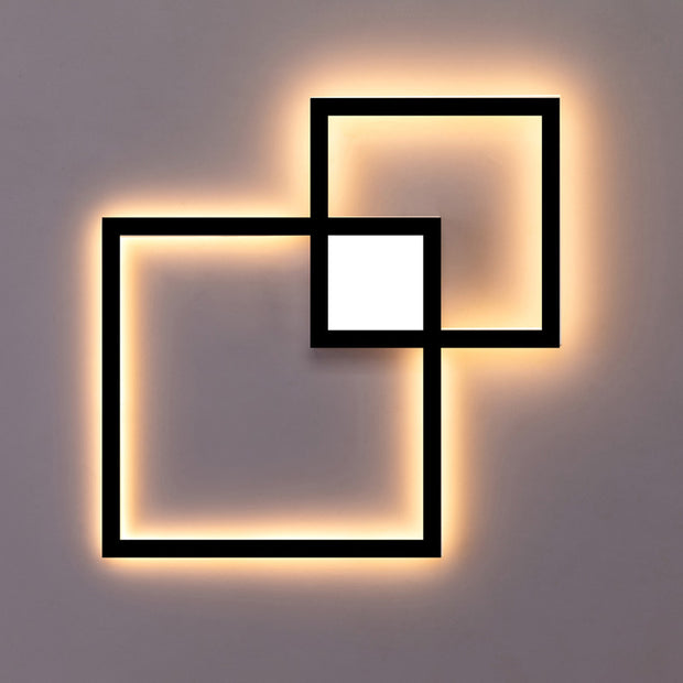 Modern and simple LED wall light