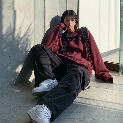 Seasonal Solid Style Sweater