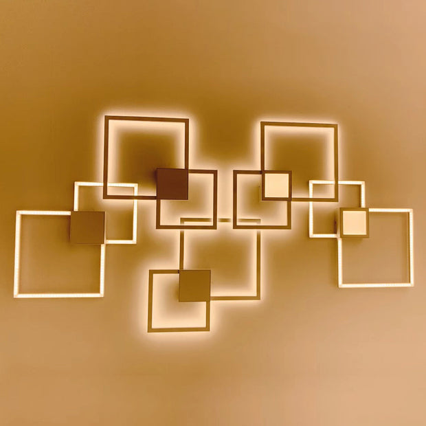 Modern and simple LED wall light