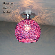 Modern and simple color LED ceiling light