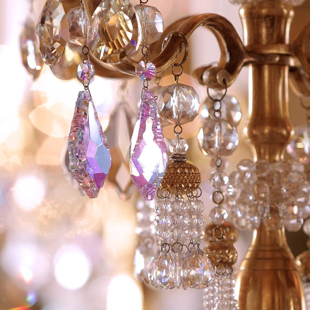 Crystal Pendant Lamp Garden Decoration Chandelier Accessories