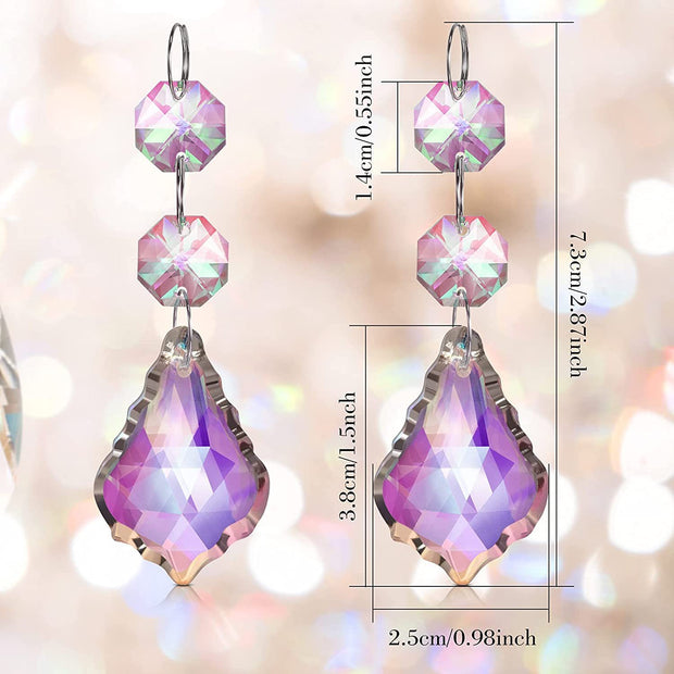 Crystal Pendant Lamp Garden Decoration Chandelier Accessories