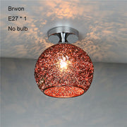 Modern and simple color LED ceiling light