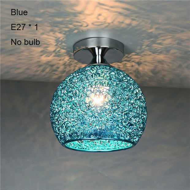 Modern and simple color LED ceiling light