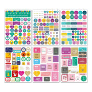 Planner Stickers Set Seasonal Monthly  Pack 12Sheets