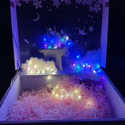 Creative And Simple LED Copper Wire Letter Light String