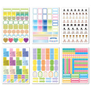 Planner Stickers Set Seasonal Monthly  Pack 12Sheets