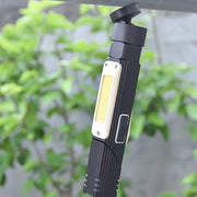 LED Work Light Red And White Light Folding Light Multifunctional Flashlight