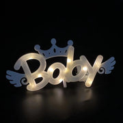 Creative And Simple LED Copper Wire Letter Light String